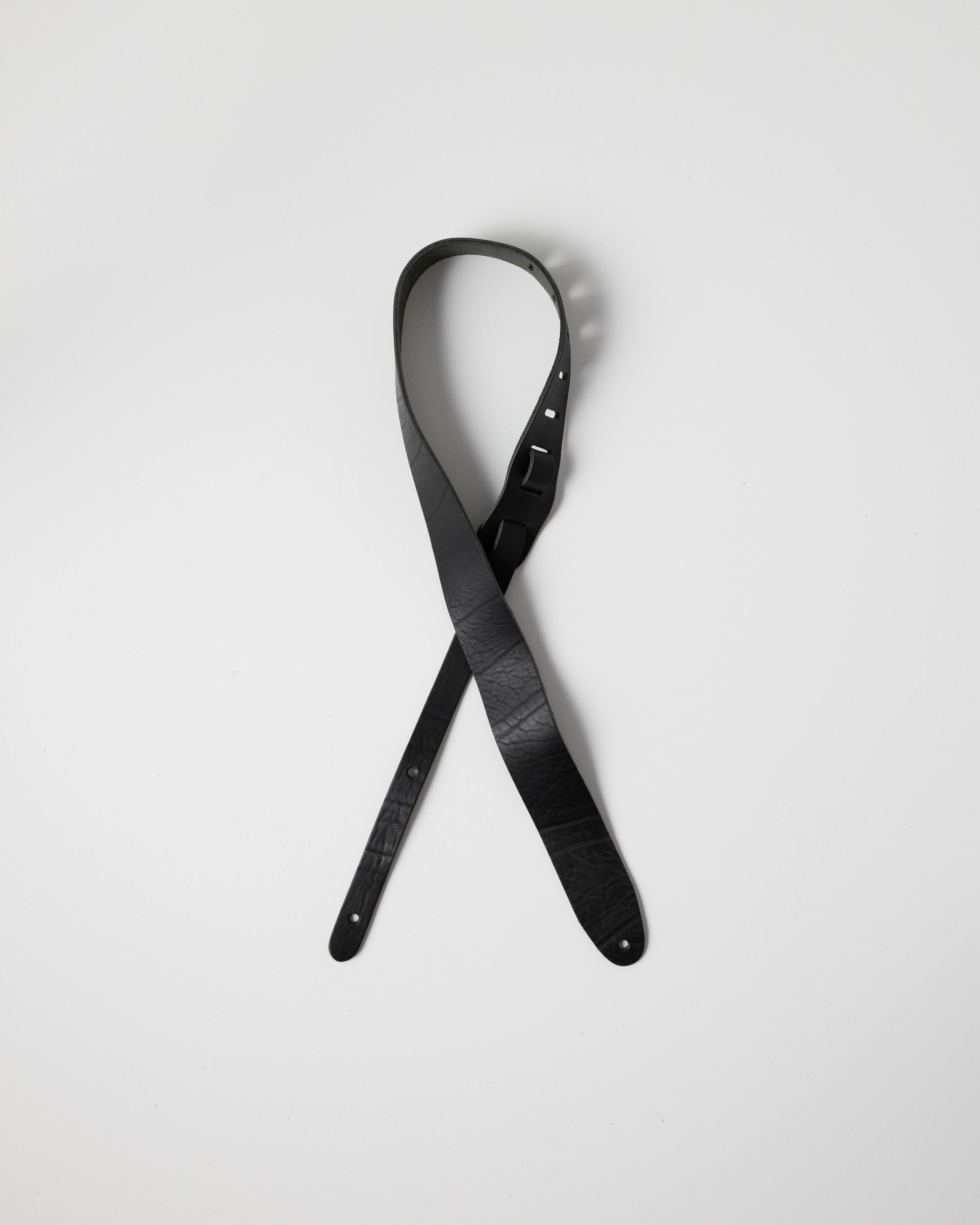 Black 2 Guitar Strap